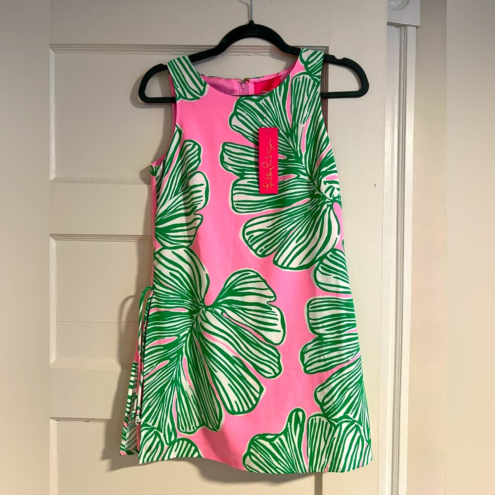 NWT Lilly Pulitzer Donna Romper Mandevilla Baby Who Let the Fronds Out - Size 00